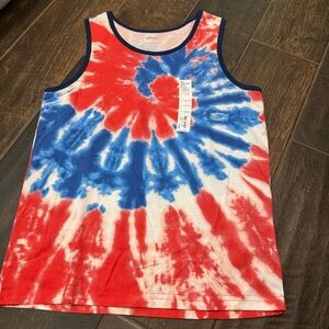 NWT Sonoma Tie Dye Supersoft Tank Top